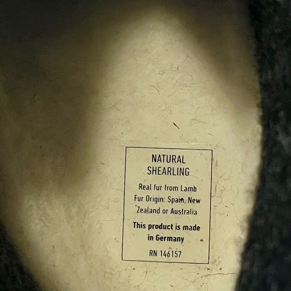 Birkenstock Andermatt High Slipper US 10 EU 43 Regular Anthracite Wool Shearling main image 11